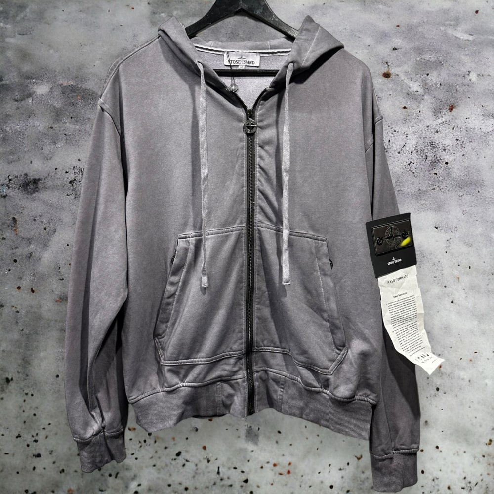 Худи Stone Island  #1 • Темно-Серый