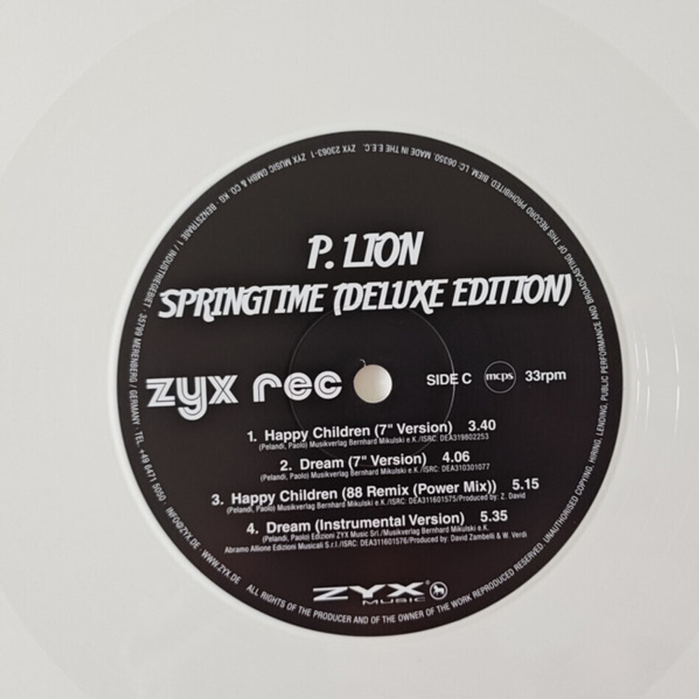 P. Lion / Springtime (Deluxe Edition)(Coloured Vinyl)(2LP)
