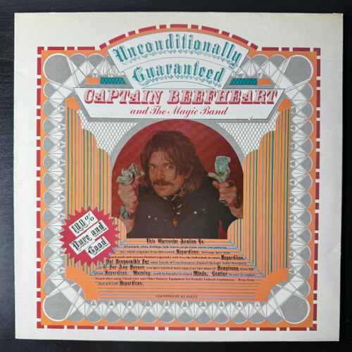 Captain Beefheart And The Magic Band ‎– Unconditionally Guaranteed (Англия 1998г.)