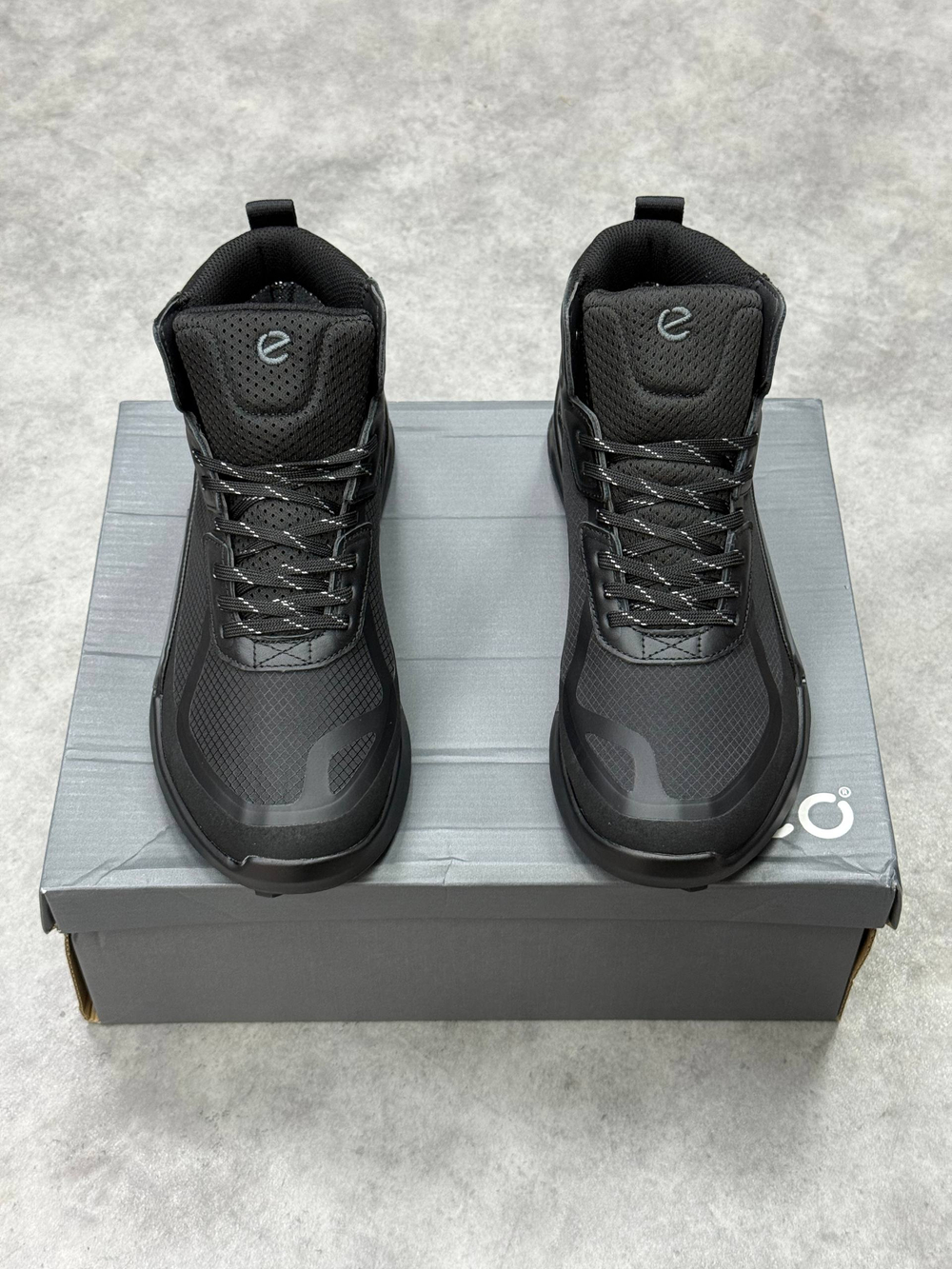 Кроссовки Ecco Gore-Tex #B581 (черн.)
