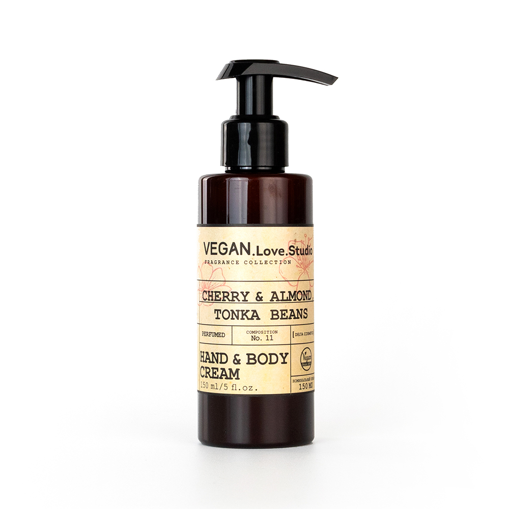 Набор космет. VEGAN.Love.Studio "Cherry,Almond,Tonka Beans"(гель д/душа 300 мл + крем-лосьон 150 мл)