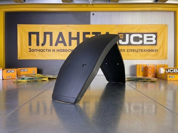 Крыло переднее черное JCB 3cx 333/F0388a
