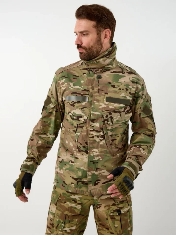 Куртка тактическая GEN3 COMBAT MULTICAM, рипстоп NYCO 50/50, цвет MULTICAM, мужская