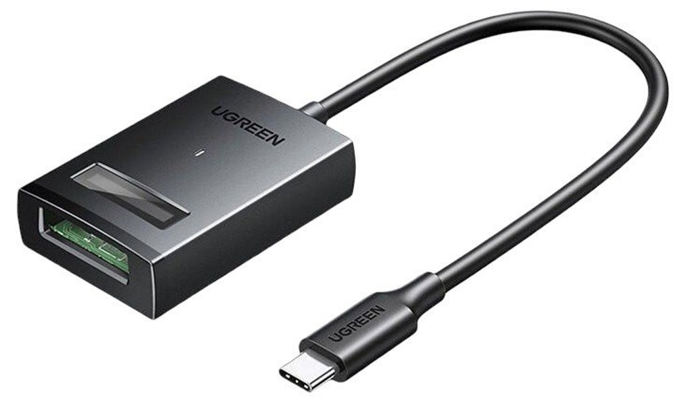 OTG Ugreen CM641 USB-C на M.2 NVMe 10Gbps серый