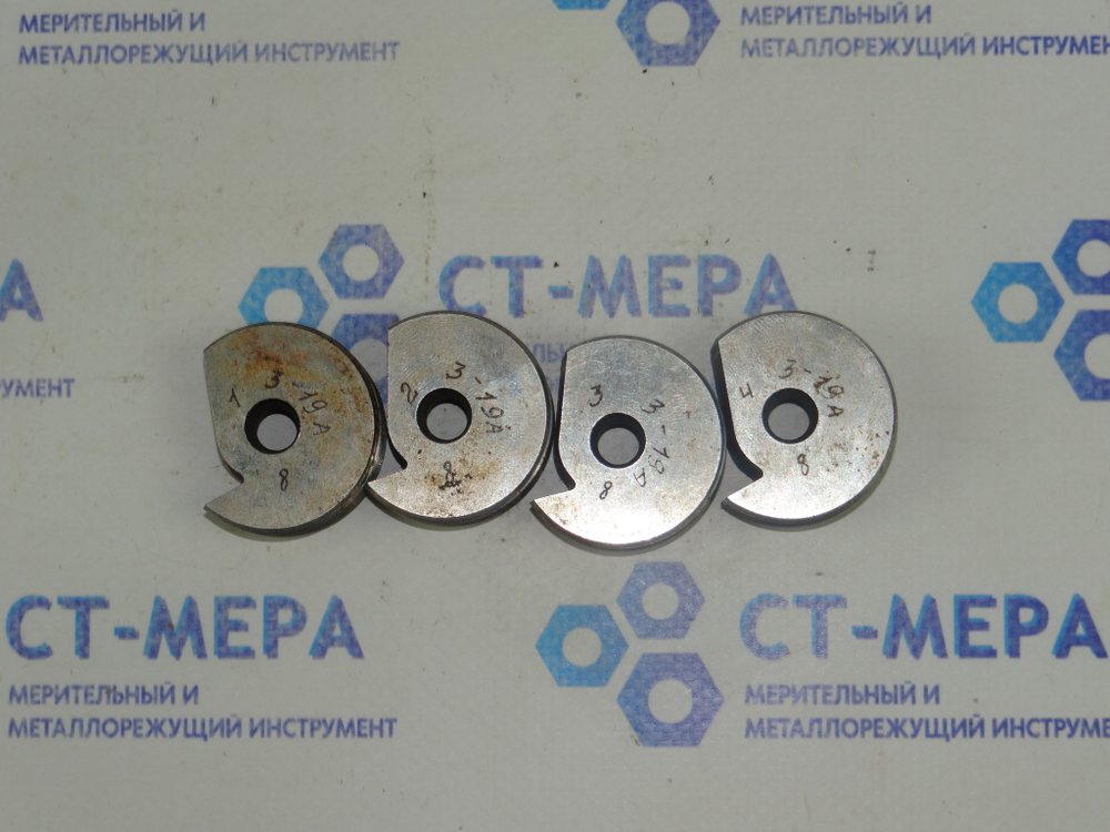 Гребёнки круглые 3-19А ГОСТ 21761-76 (к-т из 4-х штук)