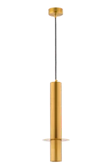 Светильник подвесной Rilon 1055 GD+GD, 10 Вт, золотой