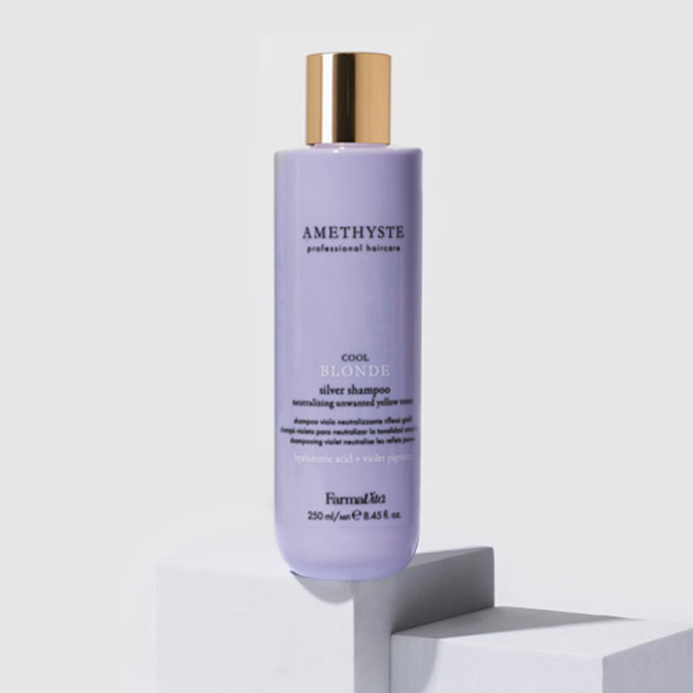 Amethyste Blonde Cool Blonde Silver Shampoo Фиолетовый шампунь с нейтр.жел.оттен.250мл