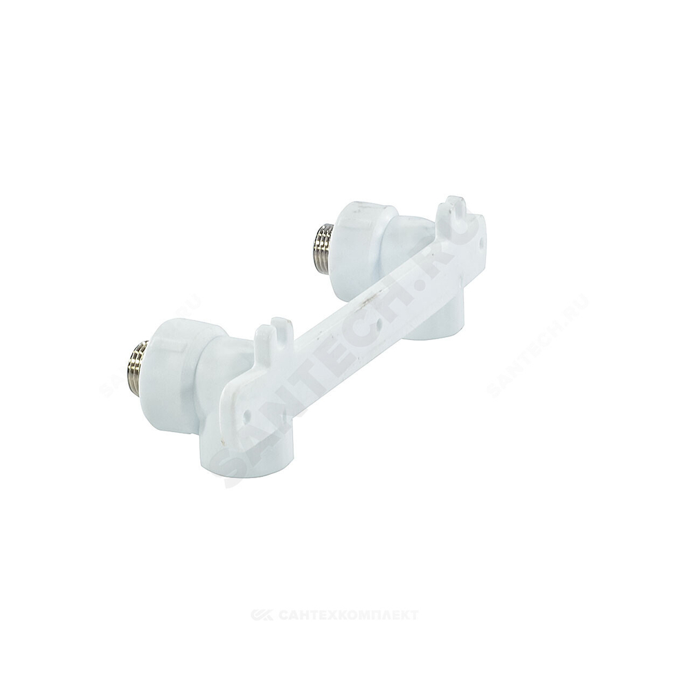Планка монтажная PP-R белая Дн 25х3/4" НР под смеситель с водорозетками PRO VALFEX 10124125-PRO