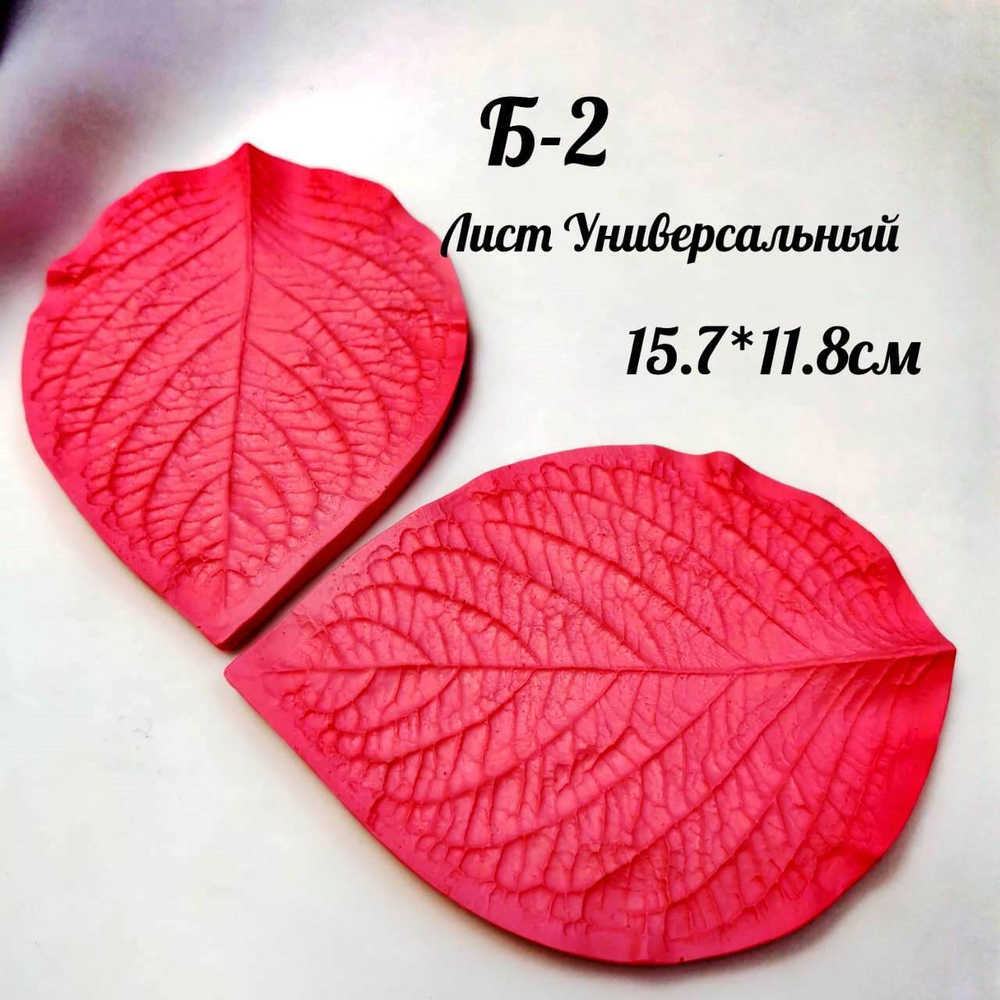 Молд Б-2 Большой лист (15,7*11,8 см)