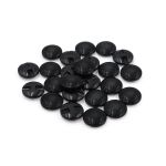 Пуговицы на ножке 32L=20 мм, (Black (черный)), 24 шт, 615007-1