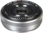 Fujinon XF 27mm f/2.8, серебристый