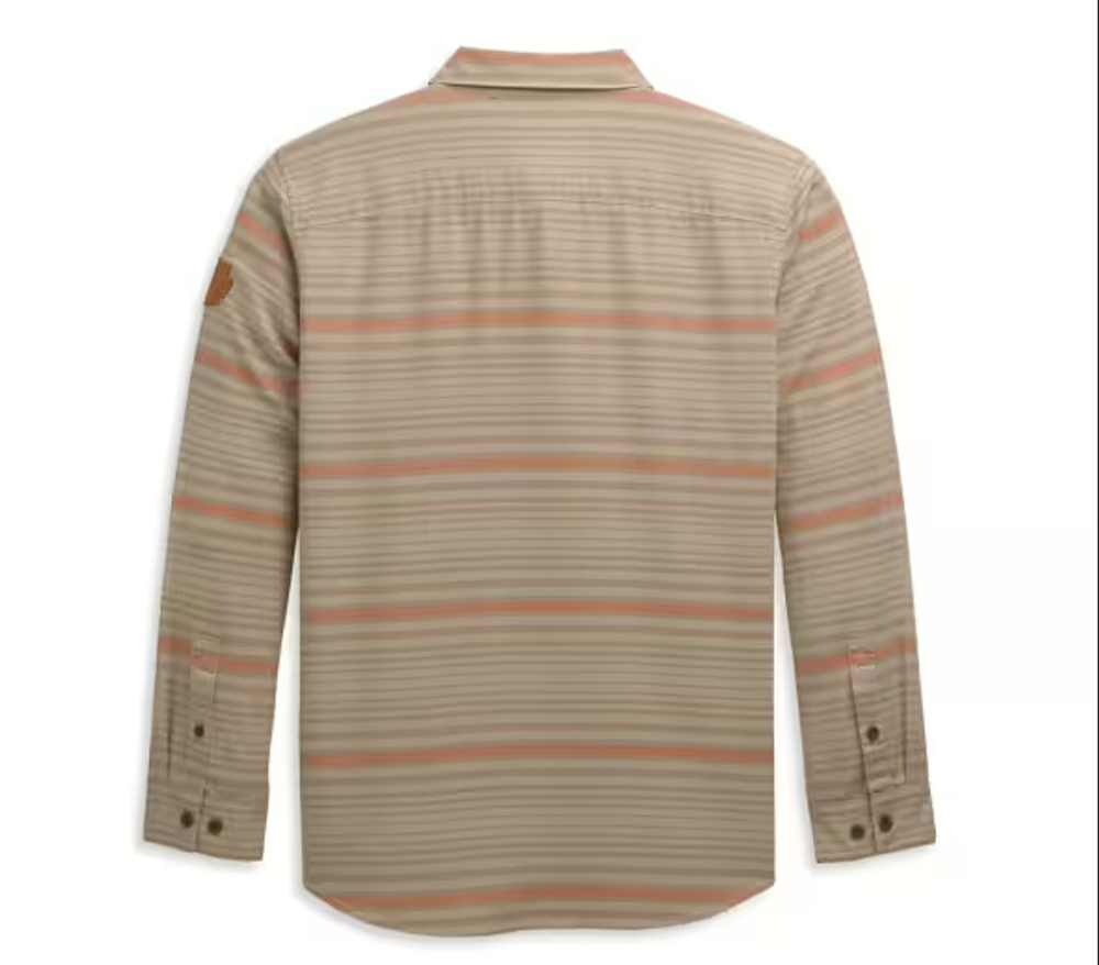Рубашка Men's Two Pocket Stripe Shirt Harley-Davidson