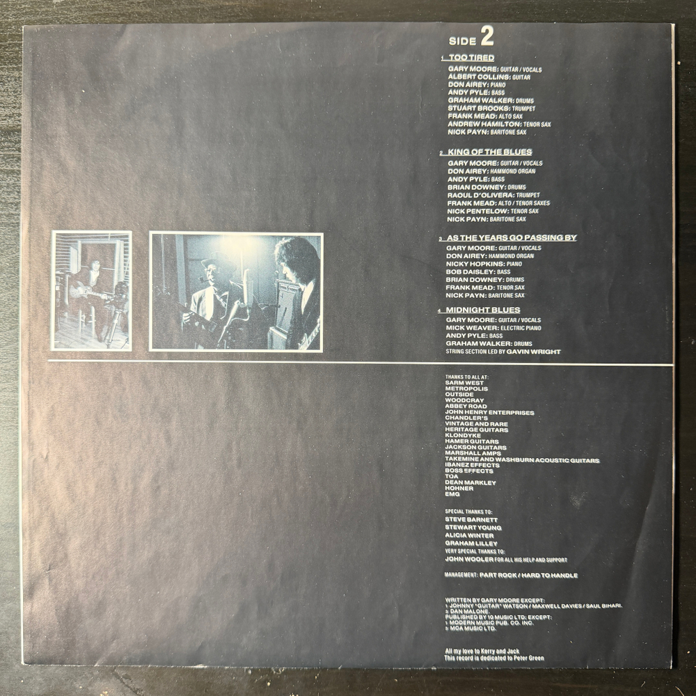 Виниловая пластинка Gary Moore - Still Got The Blues LP