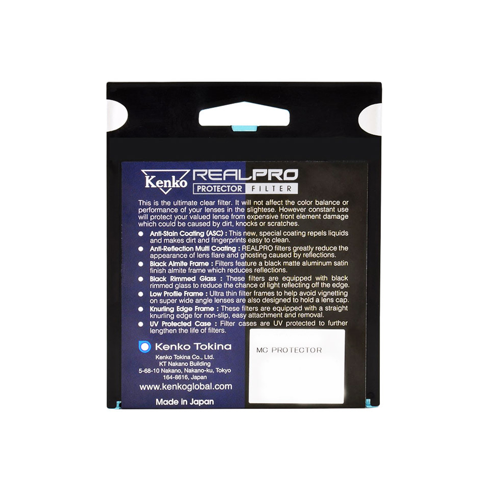 Светофильтр Kenko REALPRO Protector защитный 40.5mm