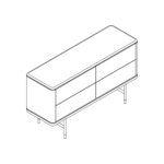 Комод MOD INTERIORS ALTEA