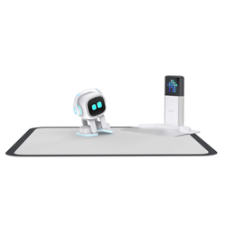 Робот EMO AI Desktop Pet с зарядной станцией (белый)