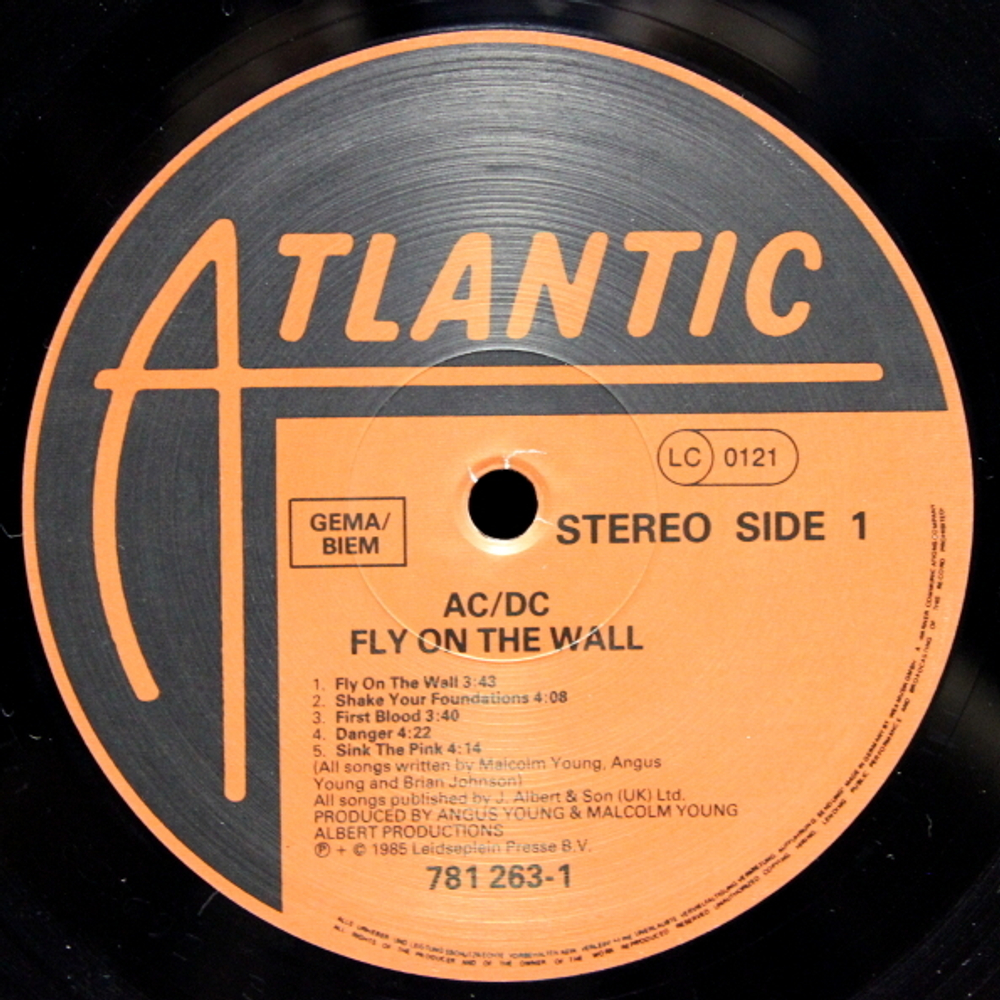 AC/DC / Fly On The Wall (LP)