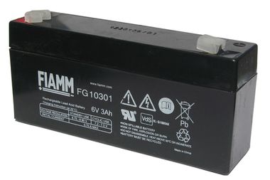 Аккумулятор FIAMM FG10301 ( 6V 3Ah / 6В 3Ач ) - фотография