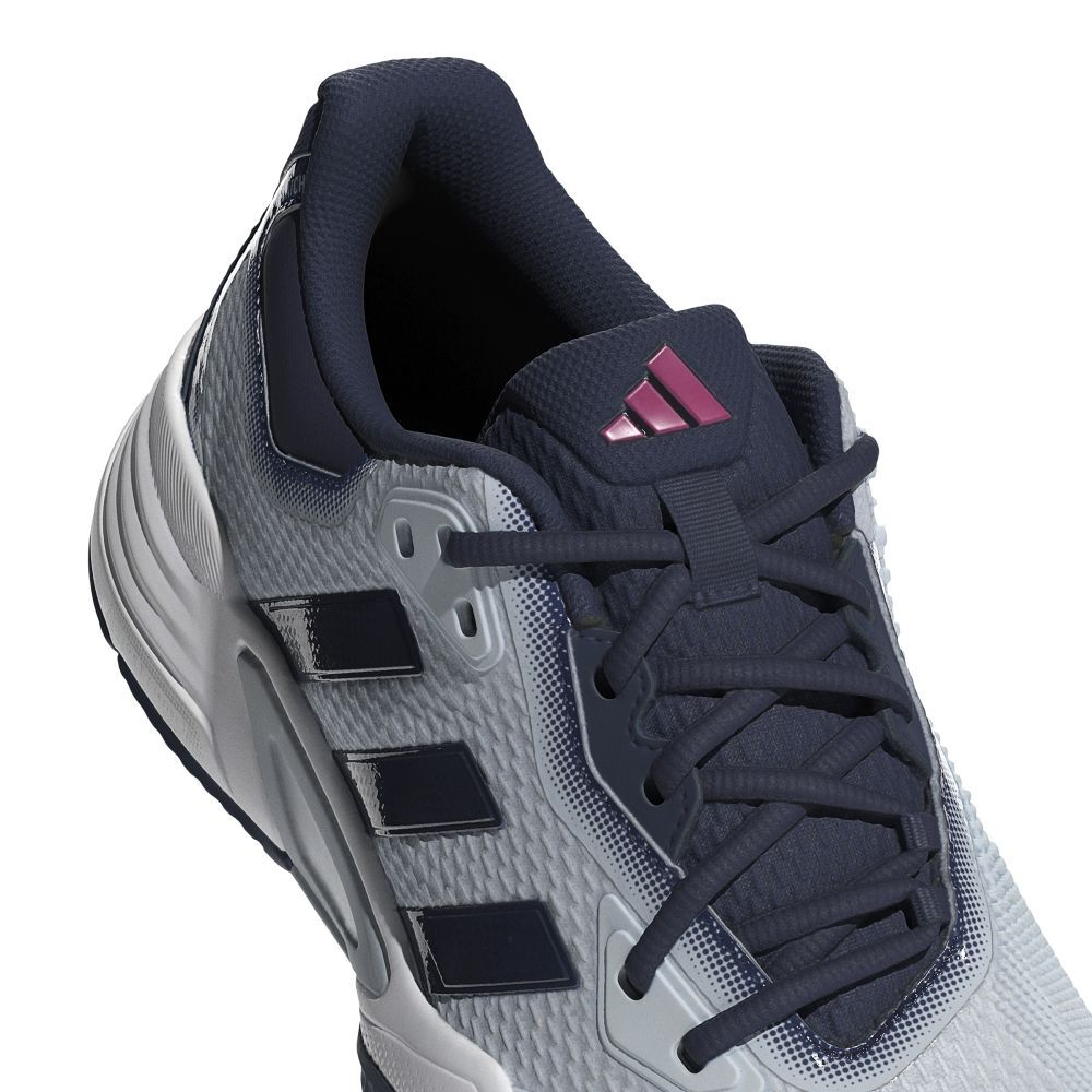 Мужские кроссовки теннисные Adidas Solematch Control 2 - небесный