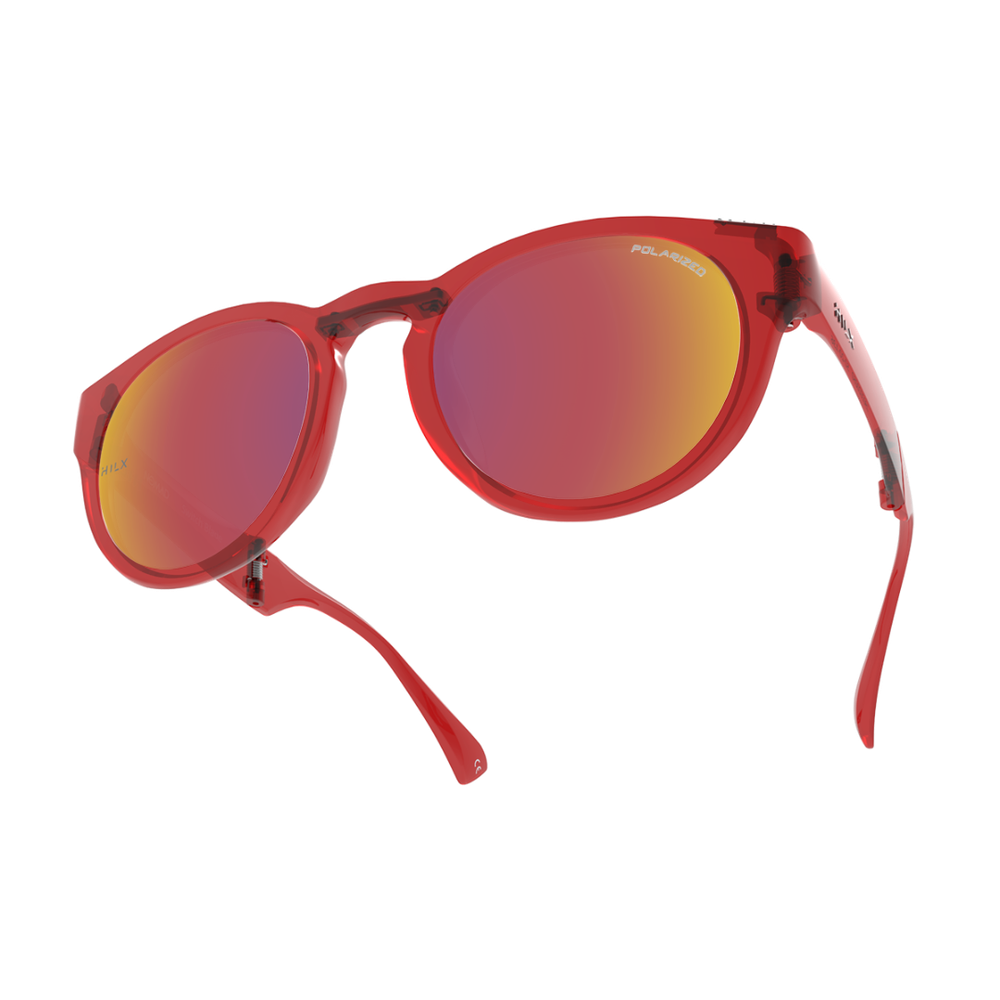 Спортивные очки HILX Switch Blade Shiny Red / Red Polarized Lens