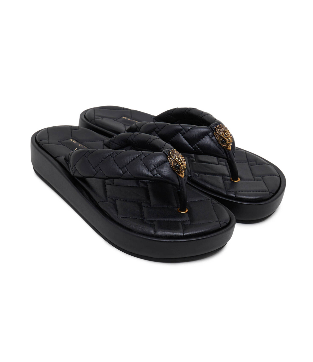 Кожаные вьетнамки KENSINGTON Kurt Geiger - черный(2028600109)