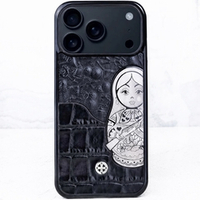 Чехол iPhone Russian Matryoshka LUX