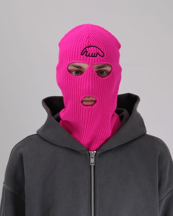 Балаклава Mask Logo Розовая - фото 3