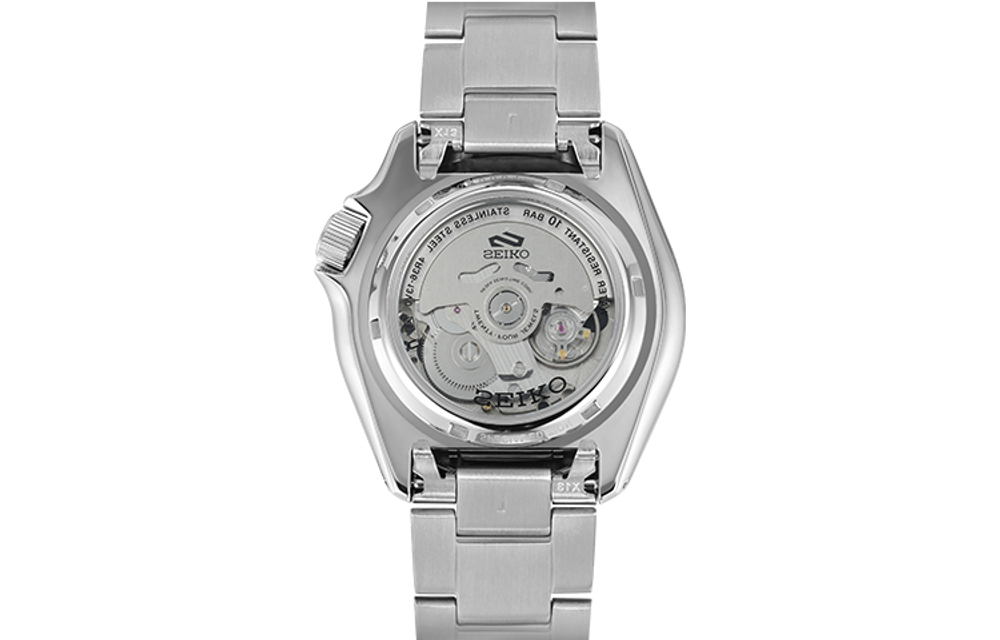 SEIKO 5 Sports Automatic Mechanical Movement Stainless Steel Strap Watch Men"s Watches Silver Dial