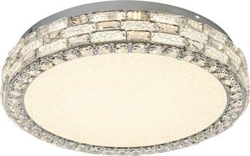Люстра потолочная LED 80W 2800К-6500К 4014/09/06C хром Gabbana Stilfort