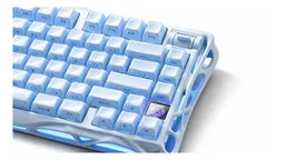 GravaStar Mercury K1 Ice Blue — ролик громкости, боковые английские обозначения и алюминиевая рама