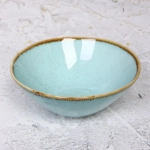 Салатник керамический «Tiffany Blue» 13,5*13,5*5см