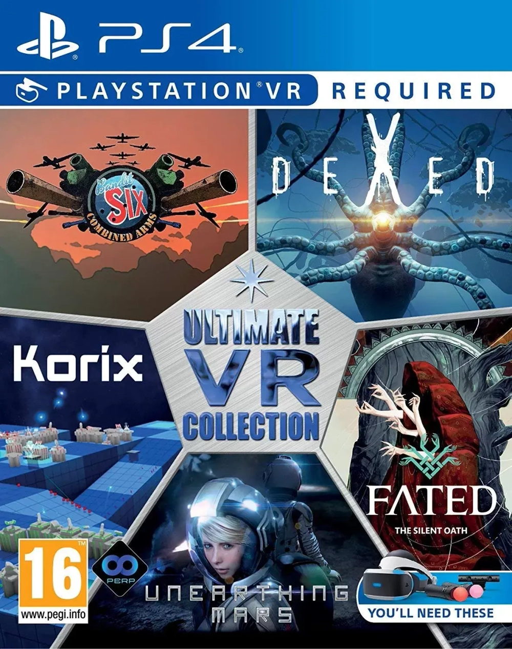 Ultimate VR Collection (гарнитура PS VR обязательна) (диск для PS4, полностью на английском языке)