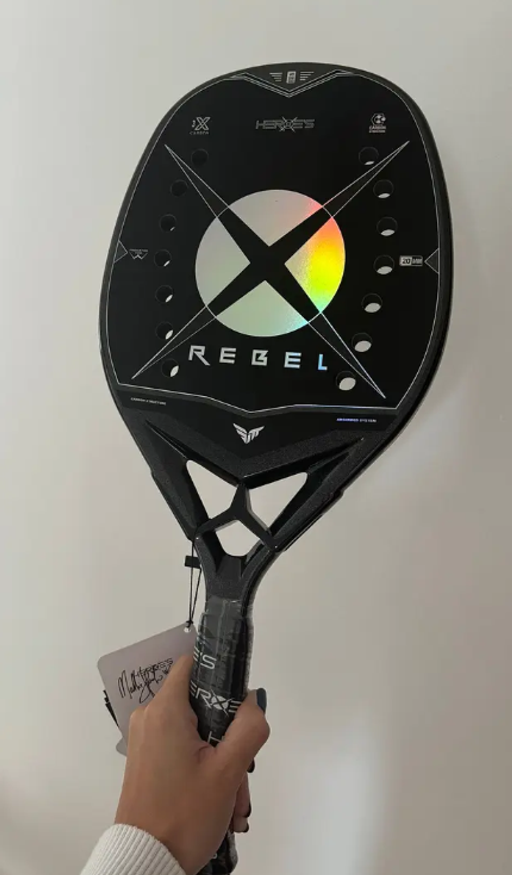 Ракетка для пляжного тенниса Rebel Heroes глянцевая