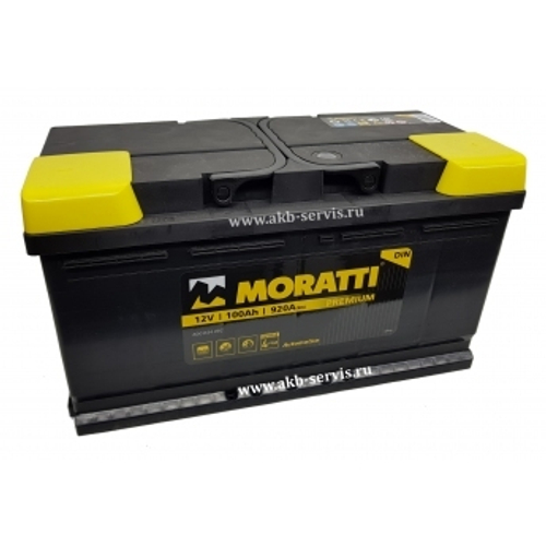 Купить Аккумулятор 6СТ-100 VL(0) о.п., R+, Moratti