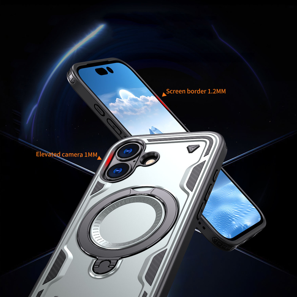 Чехол Magneto Case с кольцом для iPhone 17