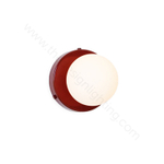 Wall lamp H1817 Orb Surface Mount (Red)