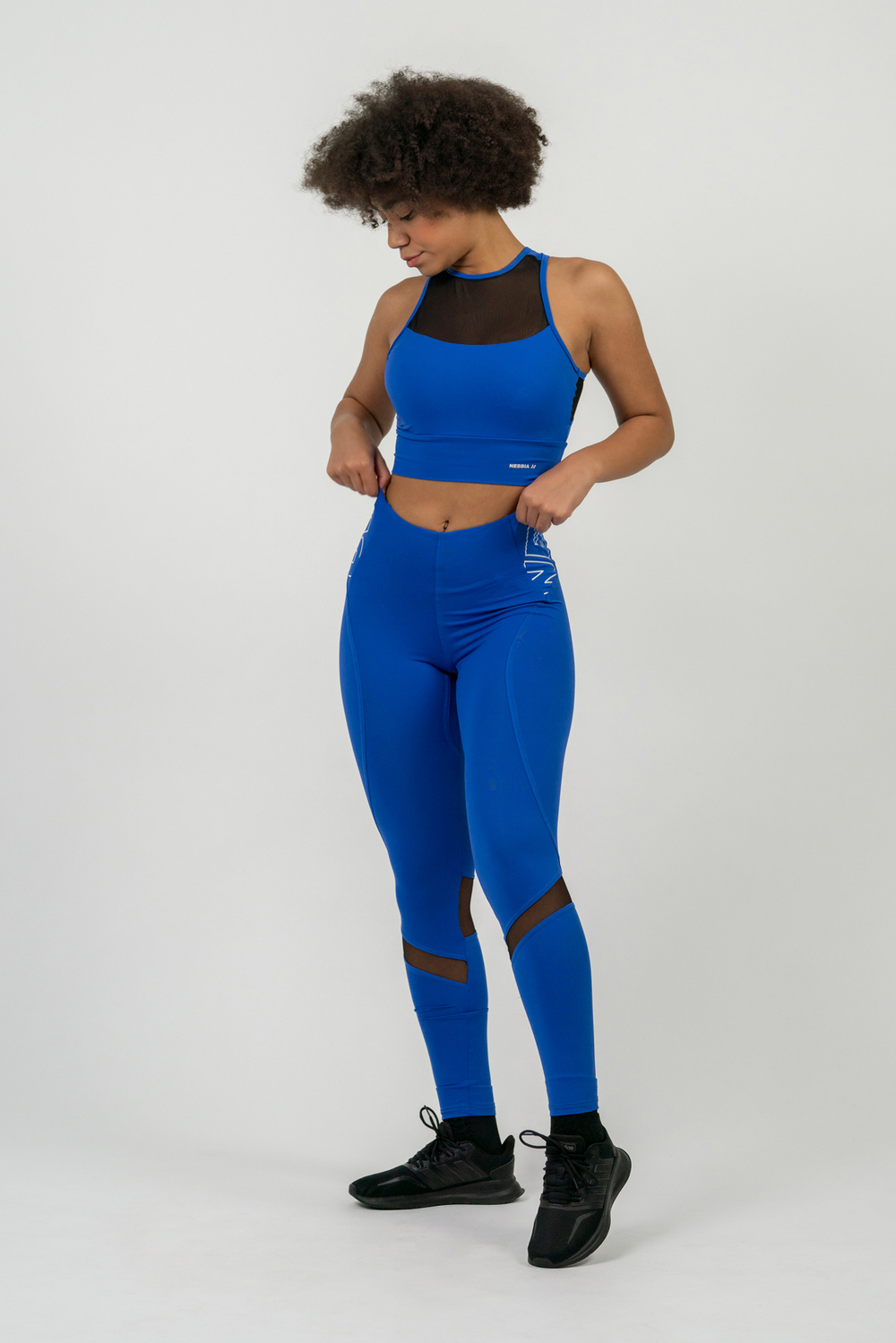 ЛЕГГИНСЫ FIT ACTIVEWEAR HIGH-WAIST LEGGINGS 443 Синие