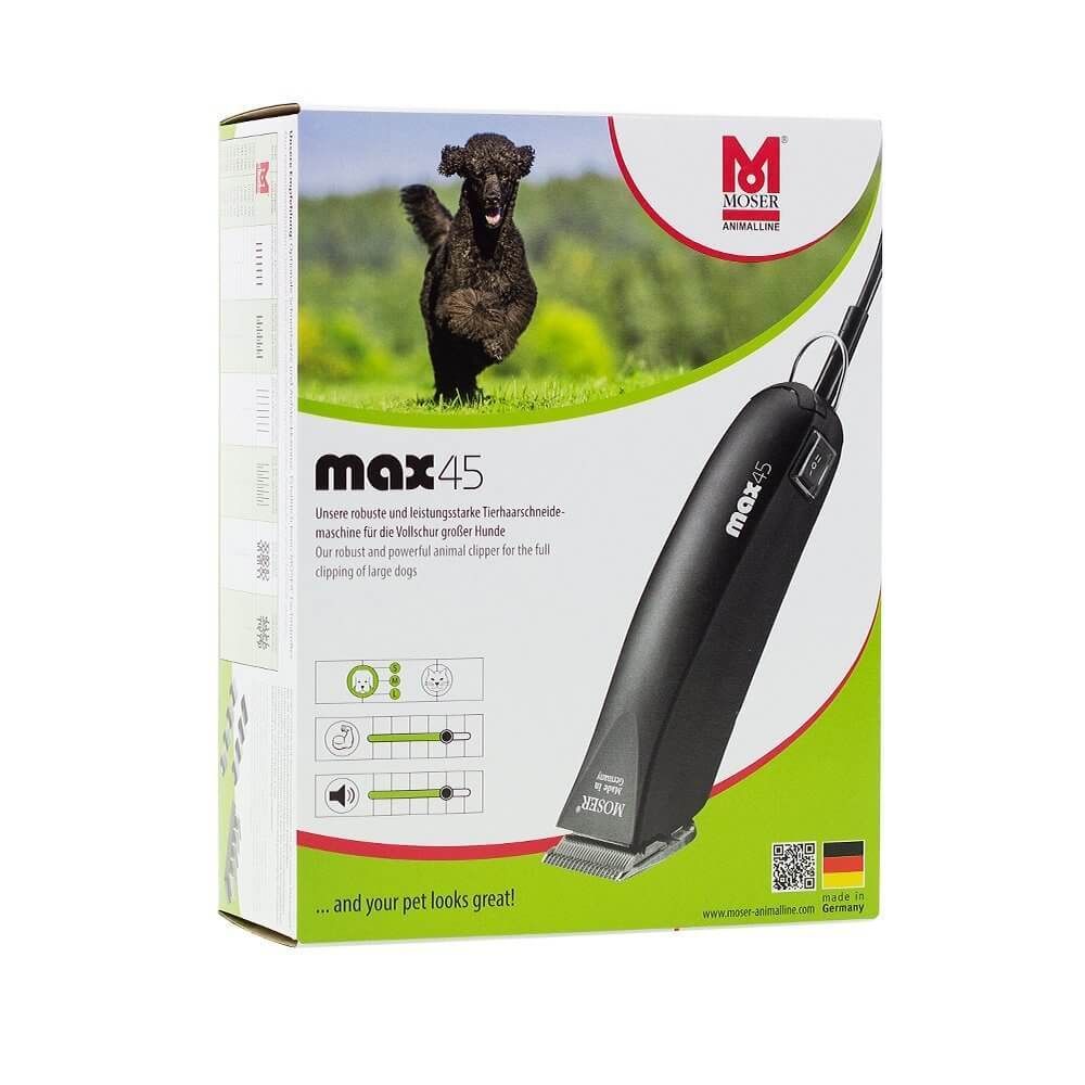 Машинка Moser Max 45 для стрижки собак и кошек, нож 3 мм (1245-0071) - 8