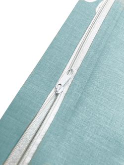 Пододеяльник перкаль Сказка "Котики (мята)" евро на молнии 200x215 см