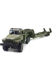 Радиоуправляемая машина WPL военный грузовик B-36 с тралом (зеленый) 6WD 2.4G 1/16 RTR