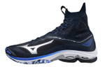 Mizuno Wave Lightning Collection Textile, Synthetic Leather Casual Slip Resistant, Abrasion Resistant, Breathable