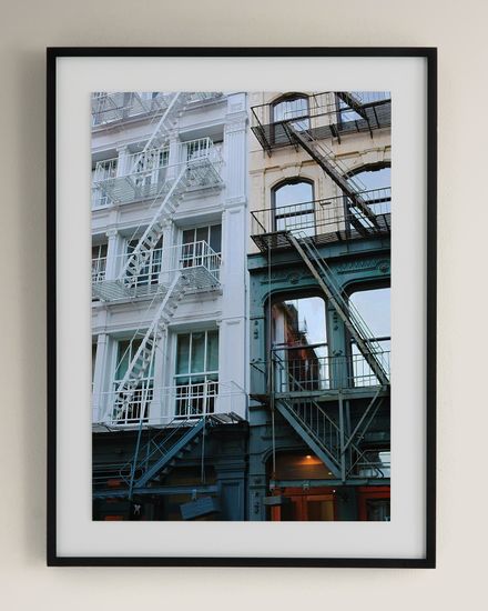 Интерьерный постер “Fire Escapes”
