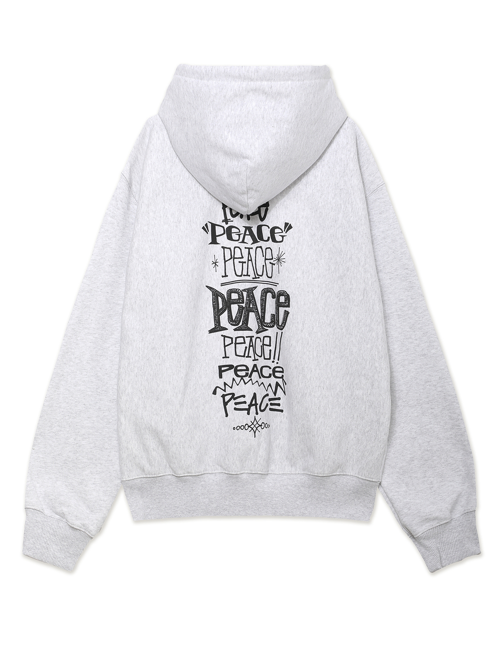 Толстовка С Капюшоном На Молнии Peace Increased Zip Hood