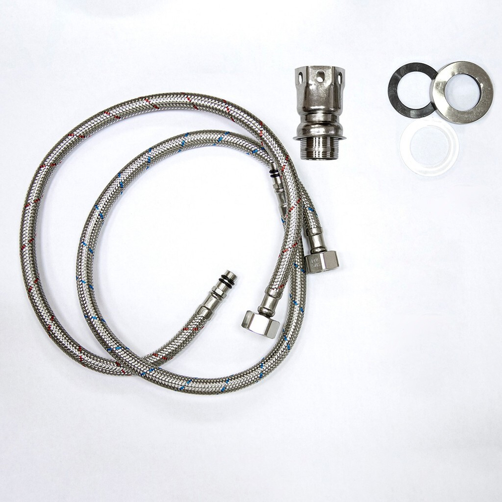 Смеситель для кухни 35к MIXLINE МЛ-ГС14 (ML-GS14) (342) графит высок. излив
