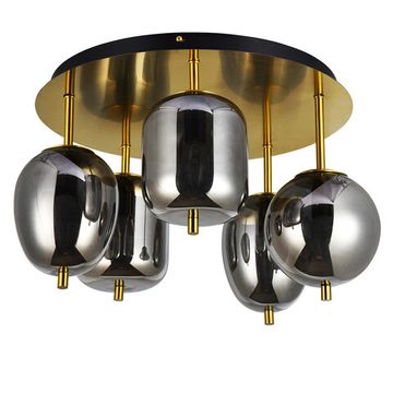Потолочная люстра 5*Е14 A2231PL-5PB медь Freddie Arte Lamp