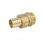 Переходник штуцерный латунь разъемный для шланга Дн 15х1/2" НР 9104 Aquasfera 9104-01