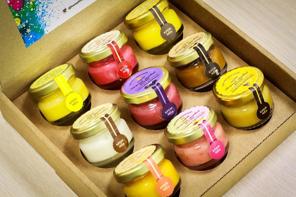 Медовый подарочный набор HoneyForYou "Радуга вкусов"