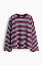 Хлопковый лонгслив - H&M