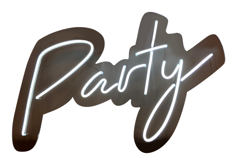 Надпись "Birthday party"
