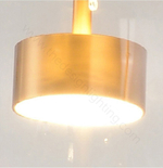Pendant design lamp   Bolle by Giopato & Coombes (3 lampshade ,  прямоугольное mount)